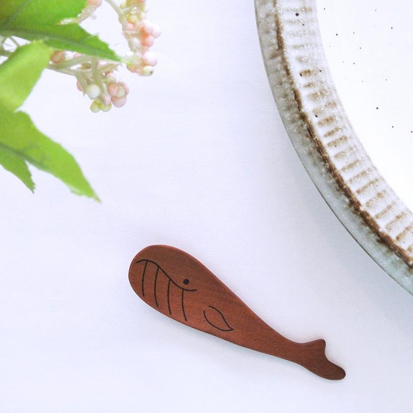 販売終了■スパイススプーン クジラ（サオ） 薬味 調味料 ミニスプーン 木製 くじら 割れない 子供 送料200円 1万円以上送料無料 ポイント消化 |  | 06