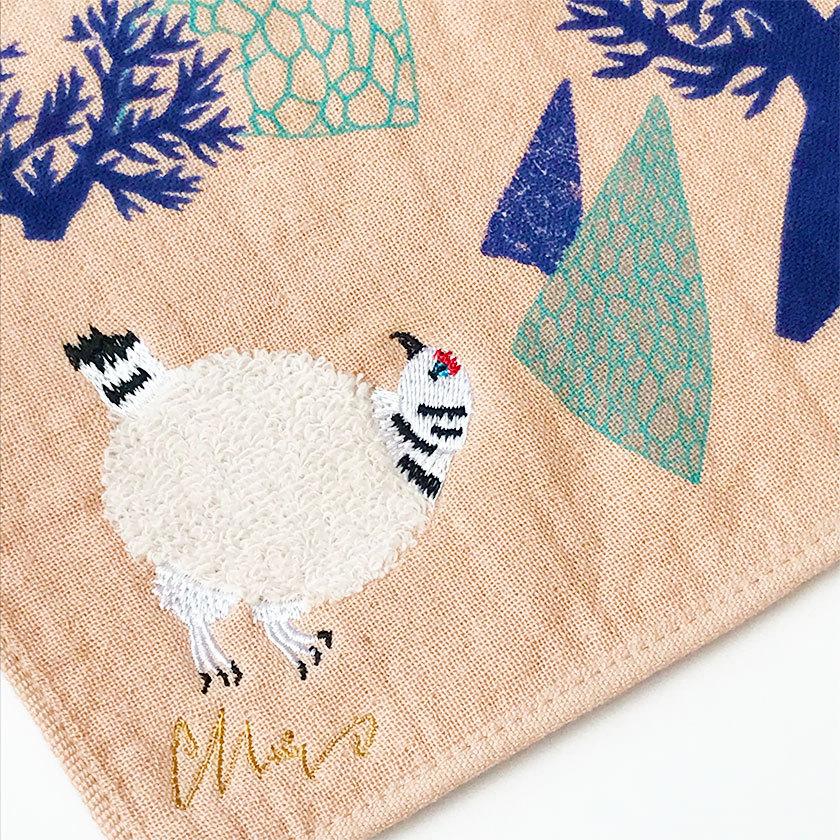 paradise 限定ハンカチ6枚セット Amazon | タオルの萩原 ガーゼ ＆ パイル チェック柄 タオルハンカチ 6