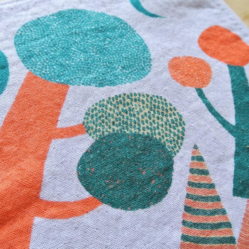 ハンカチ フクロウ moritaMiW ミミズク ガーゼ パイル モコモコドウブツハンカチ ふくろう 送料200円 1万円以上送料無料 |  | 04