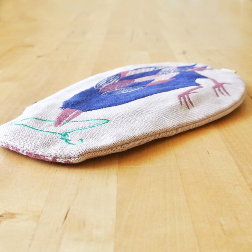 ガーゼポーチ カラス morita MiW ペンケース 筆箱 送料200円 1万円以上送料無料 |  | 13