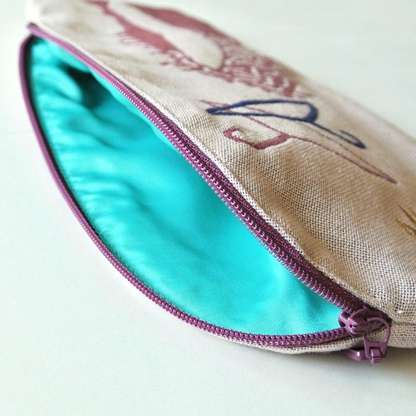 ガーゼポーチ カラス morita MiW ペンケース 筆箱 送料200円 1万円以上送料無料 |  | 05