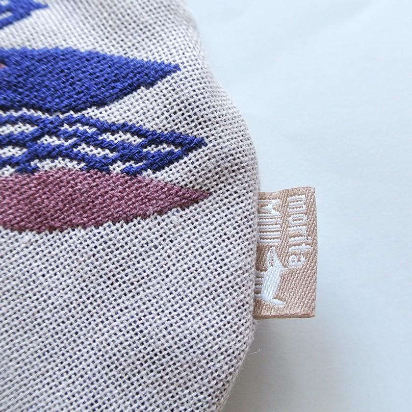 ガーゼポーチ カラス morita MiW ペンケース 筆箱 送料200円 1万円以上送料無料 |  | 07