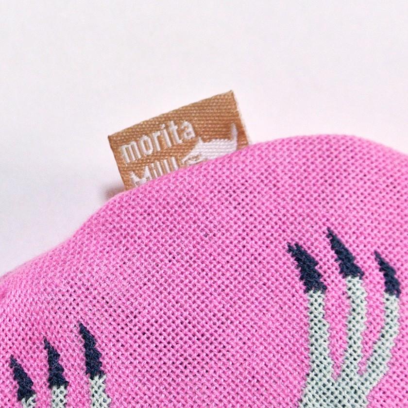 再入荷 ガーゼポーチ ドードー moritaMiW ペンケース 筆箱 ピンク 送料200円 1万円以上送料無料 |  | 14