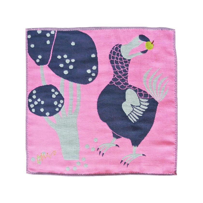 ガーゼハンカチ ドードー moritaMiW 3重ガーゼ dodo 絶滅種 送料200円 1万円以上送料無料 | 