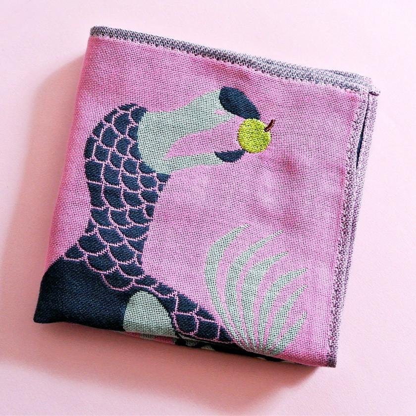 ガーゼハンカチ ドードー moritaMiW 3重ガーゼ dodo 絶滅種 送料200円 1万円以上送料無料 |  | 02