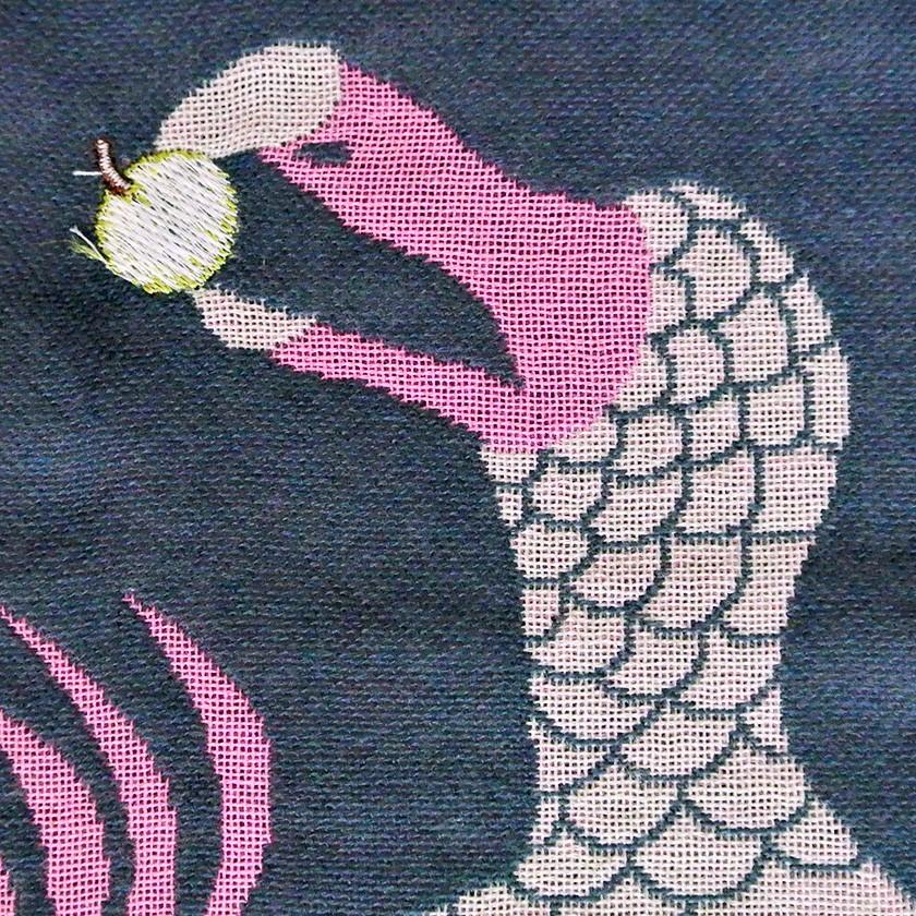 ガーゼハンカチ ドードー moritaMiW 3重ガーゼ dodo 絶滅種 送料200円 1万円以上送料無料 |  | 09