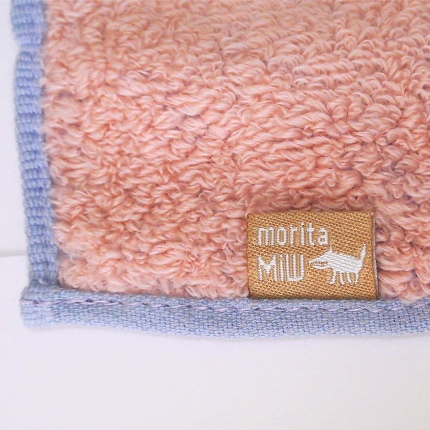 ハンカチ 湖畔ペリカン moritaMiW ガーゼパイルハンカチ モコモコドウブツハンカチ 綿100% 刺繍 送料200円 1万円以上送料無料 |  | 06