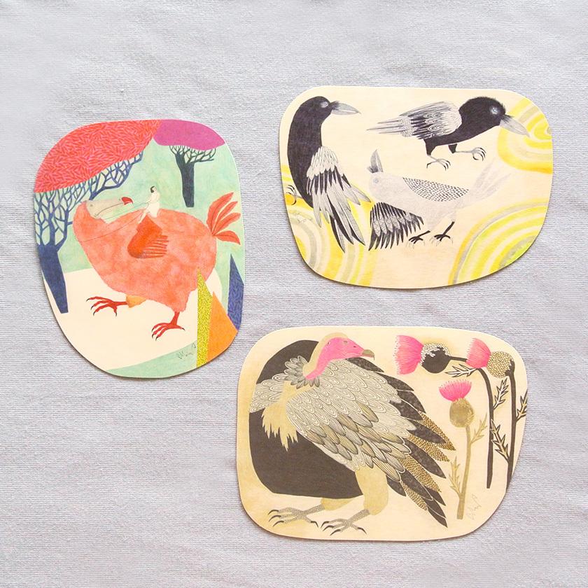 ポストカード ドードー あの日を歩く moritaMiW 絵葉書 ミニポスター 送料200円 1万円以上送料無料 |  | 12