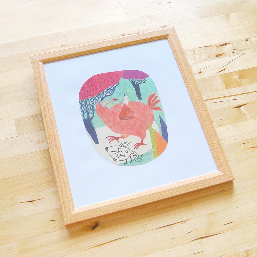 ポストカード ドードー あの日を歩く moritaMiW 絵葉書 ミニポスター 送料200円 1万円以上送料無料 |  | 02