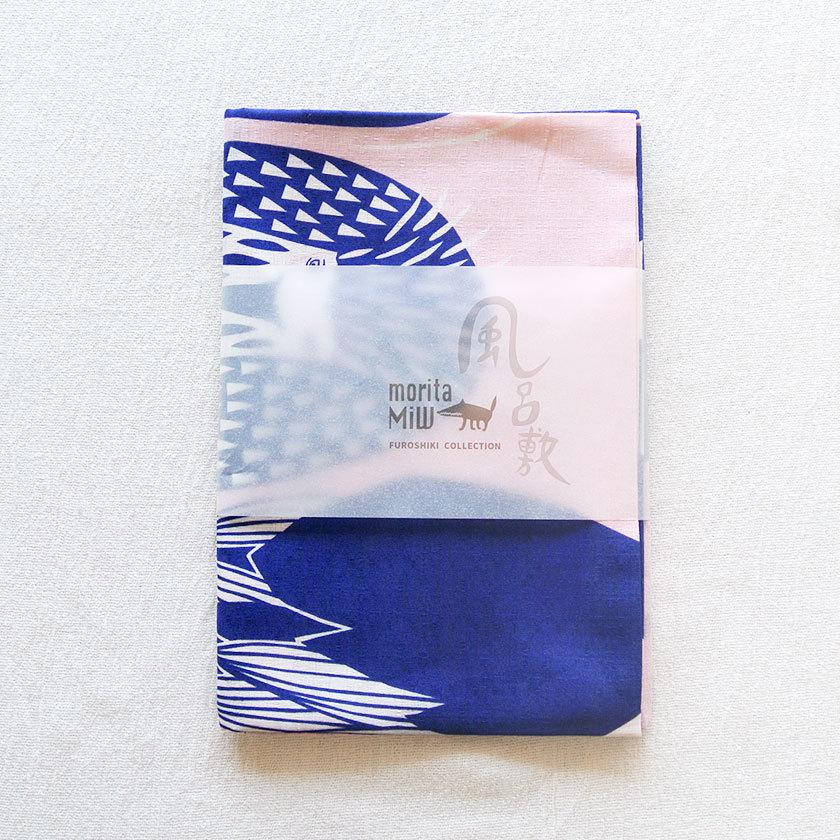 風呂敷 夜の川のゴイサギたち moritaMiW 鷺 ふろしき 送料200円 1万円以上送料無料 |  | 03