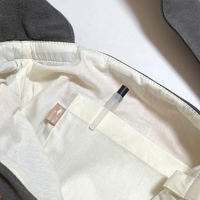 (即購入可能)マリンマリン　シーラカンス 再入荷 ショルダーバッグ シーラカンス moritaMiW 綿100% 海林を