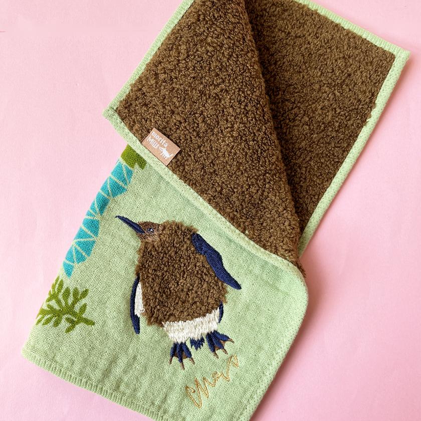 新商品 ハンカチ ペンギン moritaMiW お着替えヒナペンギン 王様