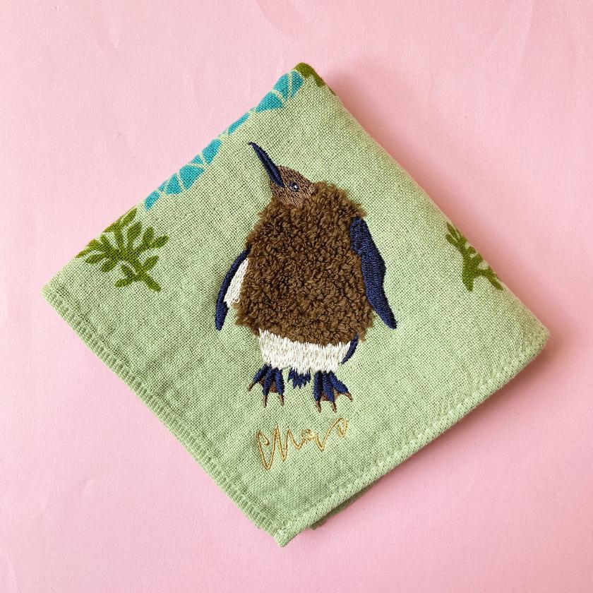 ★オーダーページ★ハンカチ　ペンギン　チワワ柄5/17 新商品 ハンカチ ペンギン moritaMiW お着替えヒナペンギン 王様