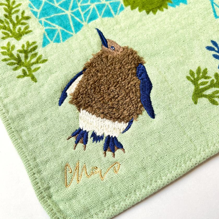新商品 ハンカチ ペンギン moritaMiW お着替えヒナペンギン 王様