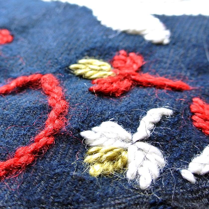 販売終了■ストール 鳥 プータルハ 2way 大判 ショール マフラー ひざ掛け グレー ブルー 送料200円 1万円以上送料無料 |  | 15