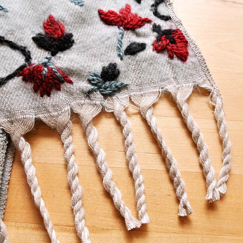 販売終了■ストール 鳥 プータルハ 2way 大判 ショール マフラー ひざ掛け グレー ブルー 送料200円 1万円以上送料無料 |  | 17