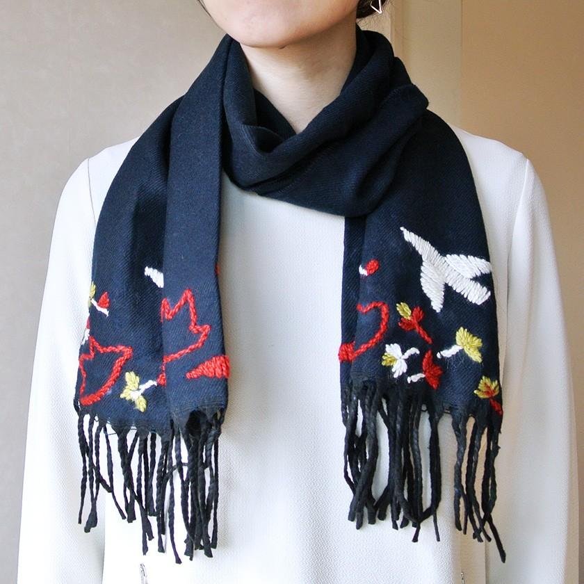 フレッドペリー　 【新品】ストール　マフラー　ひざ掛け　大判　幾何学模様 希少 楽天市場】2色 ふんわり編み上げた 工場直販！千鳥柄 肌触り