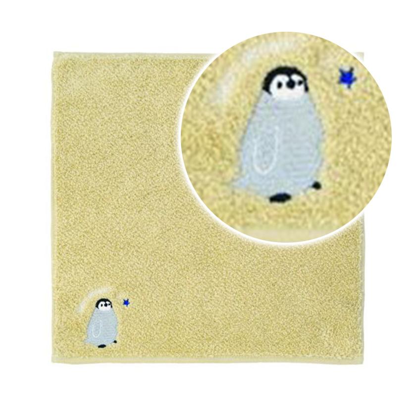 販売終了□ハンカチ オーガニックコットン ベビーペンギン Zootto 今治