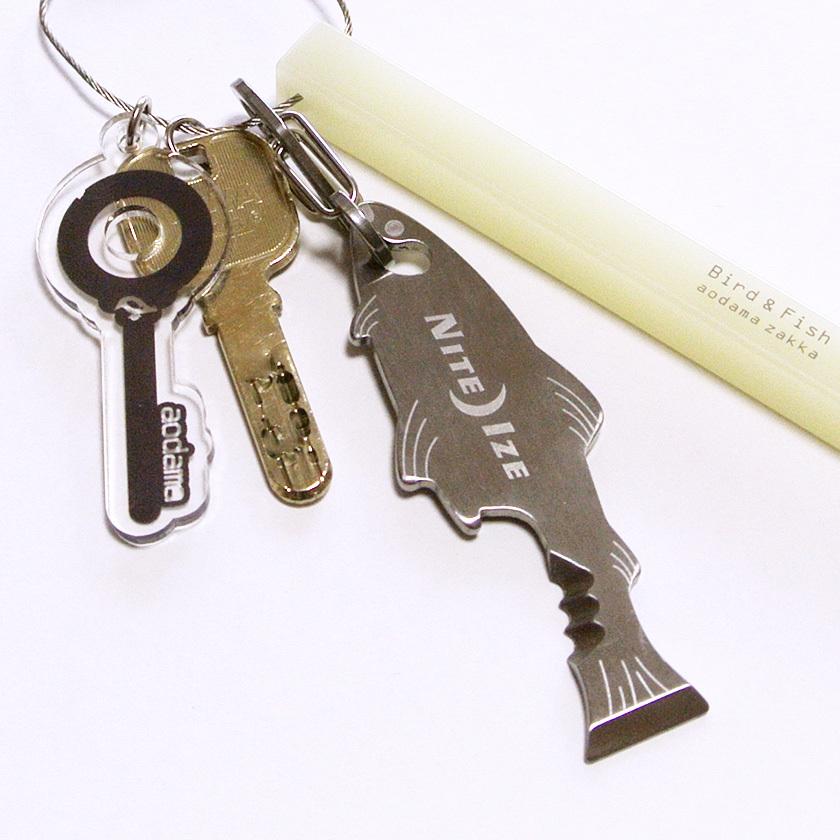 再入荷 フィッシュキーツール キーホルダー 便利グッズ Niteize 送料0円 1万円以上送料無料 J36 鳥とさかなのお店 あおだま雑貨店 通販 Yahoo ショッピング