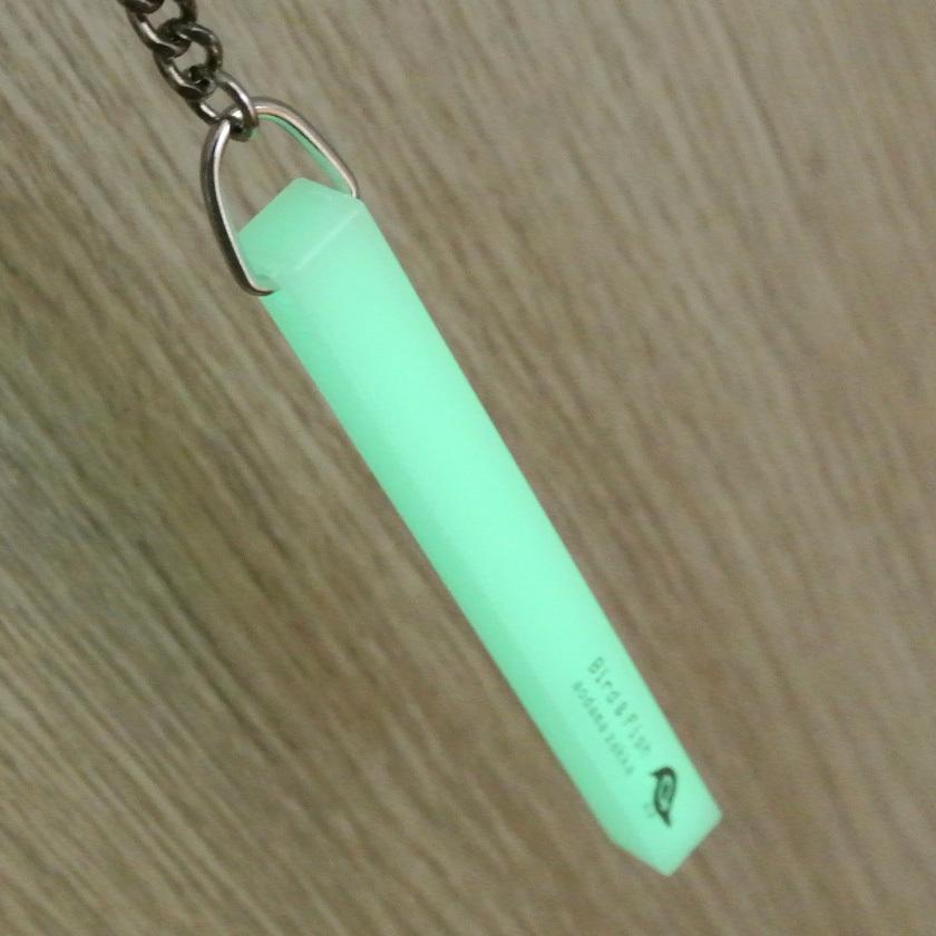 スティックキーホルダー 蓄光 ねこぜちゃん 光る あおだま雑貨 スティックキーホルダー 蓄光 ねこぜちゃん 光る あおだま雑貨