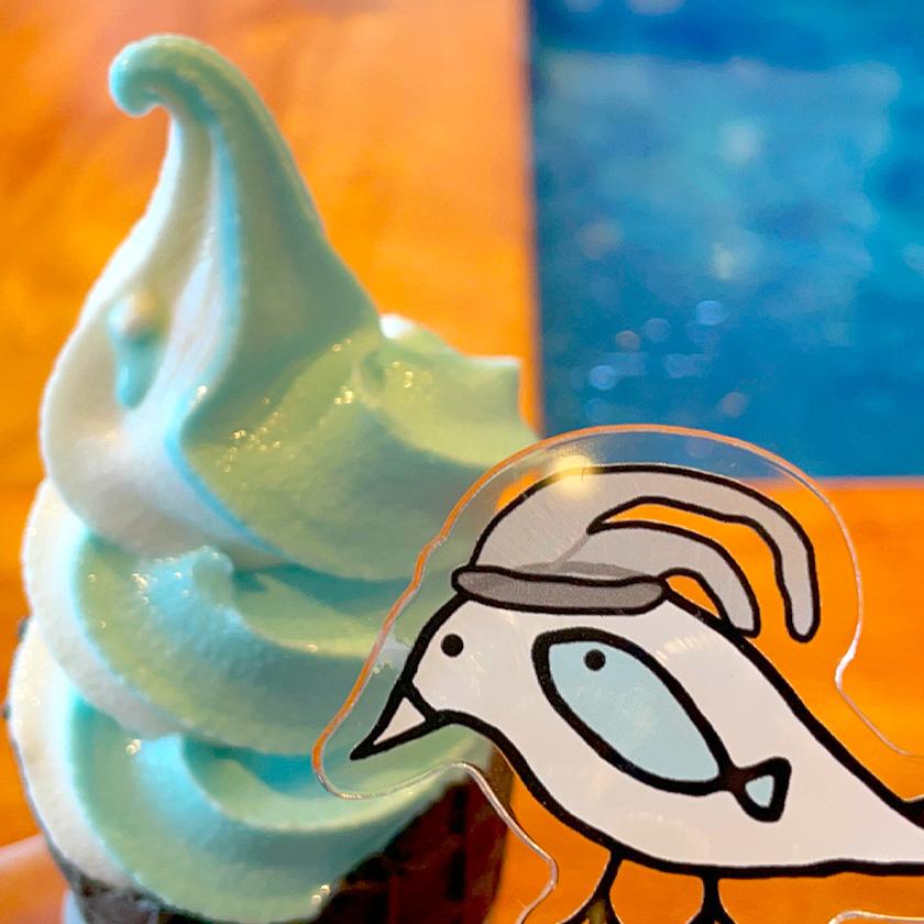 ねこぜちゃん(タイツ) アクリルスタンド アクスタ あおだま雑貨