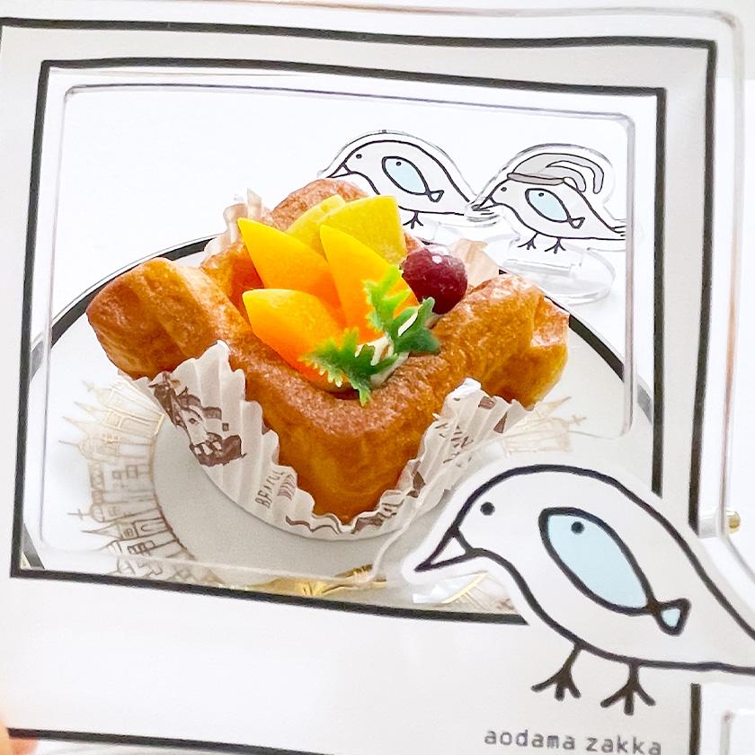 ねこぜちゃん チェキ風 アクリルスタンド アクスタ あおだま雑貨