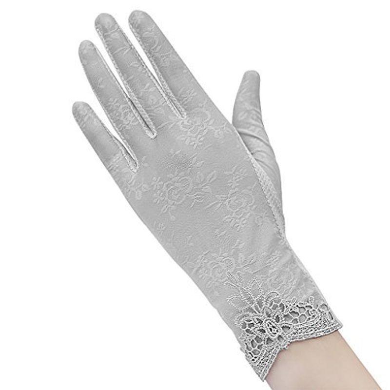 Uv手袋 夏 レディース 運転 薄手 グローブ スマホ対応 紫外線対策 滑り止め 手荒い 保湿 レースグローブ Uvカット手袋 かわいい 日 Vevksgl4uf 財布 帽子 ファッション小物 Www Paisdisanmarc It