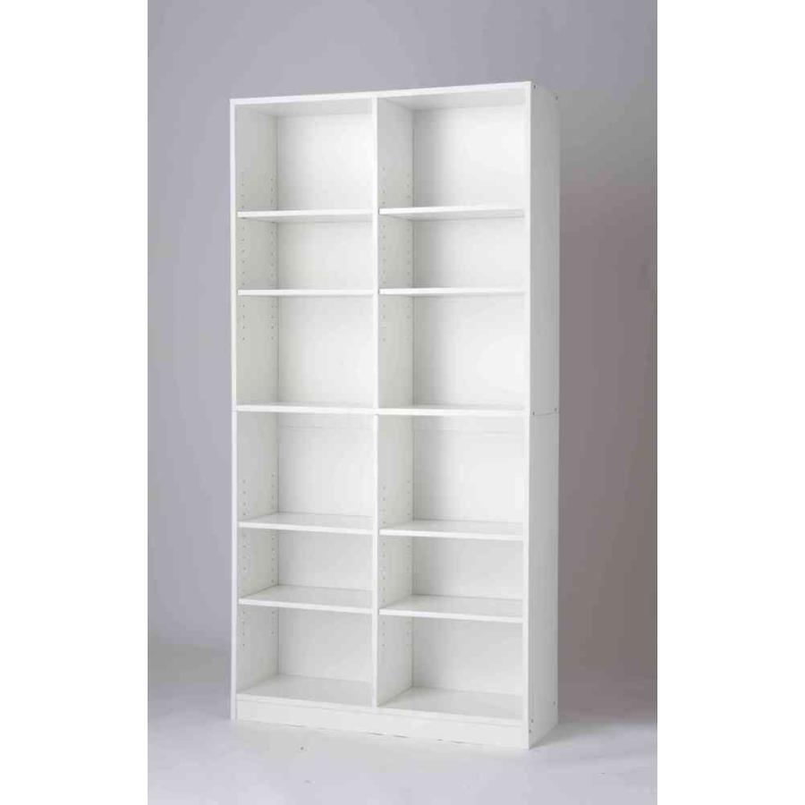 本棚1800×900 WH 家具 インテリア 4573321190515 ABK-1890(WH) 送料無料 （※北海道、沖縄・離島は発送不可） | 