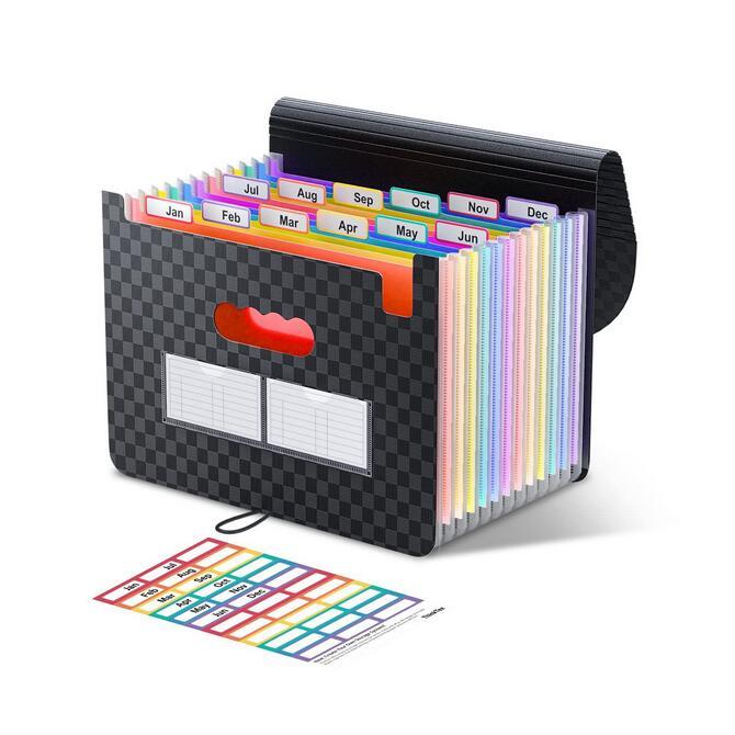 アコーディオンバッグ 書類ケース 収納バッグ 仕分けバッグ ファイルケース 多層ポケット 12ポケット 24ポケット A4対応 持ち運び 事務用品 書類整理 書類収納 |  | 06