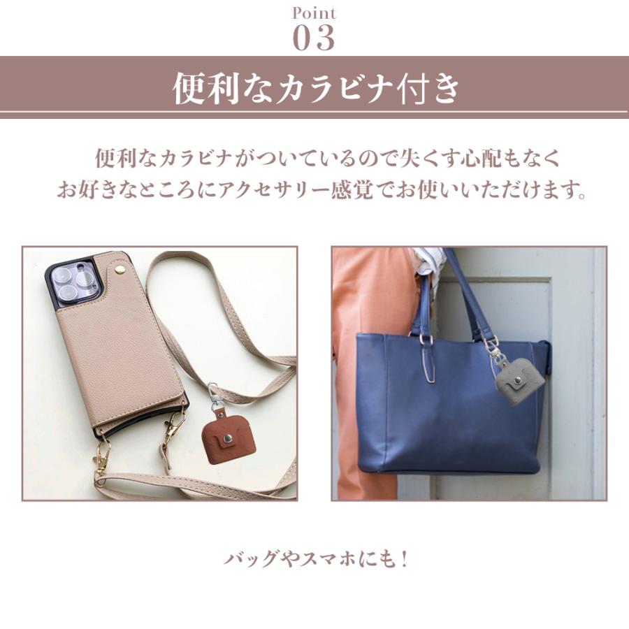 エアポッズ AirPods保護ケース ワイヤレス イヤホンケース エアポッズケース ハイブランド風 耐衝撃 落下防止フック付き PUレザーカバー かわいい おしゃれ |  | 03