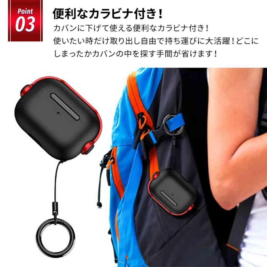 エアポッズ AirPods  ケース ヘッドフォン風 第3 2 1世代 PRO第1 2 世代 耐衝撃 薄型 プラスチック カバー エアーポッズ 2024 360°全面保護 保護ケース |  | 03