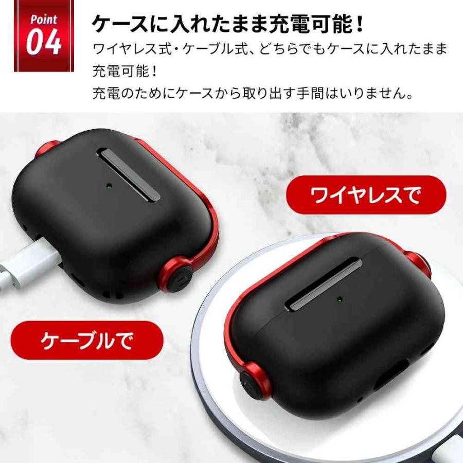 エアポッズ AirPods  ケース ヘッドフォン風 第3 2 1世代 PRO第1 2 世代 耐衝撃 薄型 プラスチック カバー エアーポッズ 2024 360°全面保護 保護ケース |  | 04