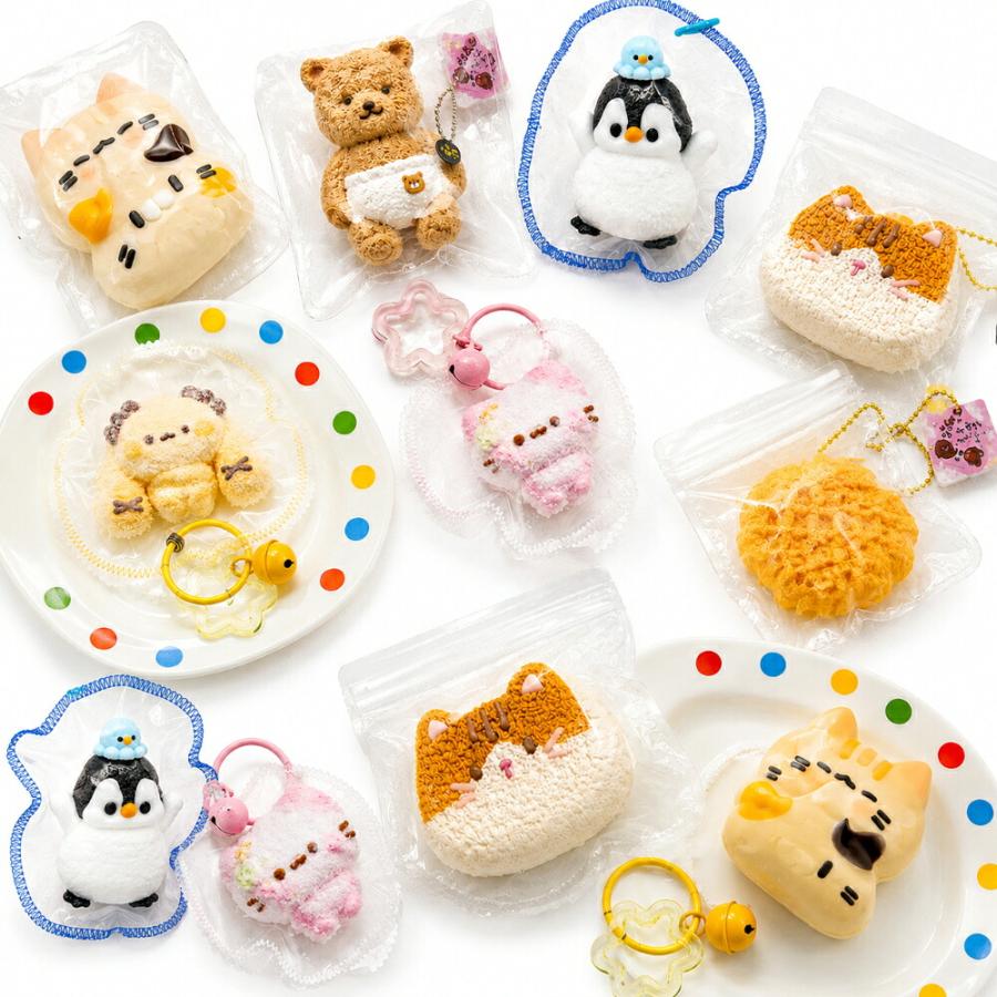 スクイーズ グッズ もちもち キーホルダー 癒し かわいい 動物 ぷにぷに やわらか ミニチュア雑貨 プレゼント ギフト 鈴付イエロー 鈴付ピンク 鈴付ペンギン チ |  | 09