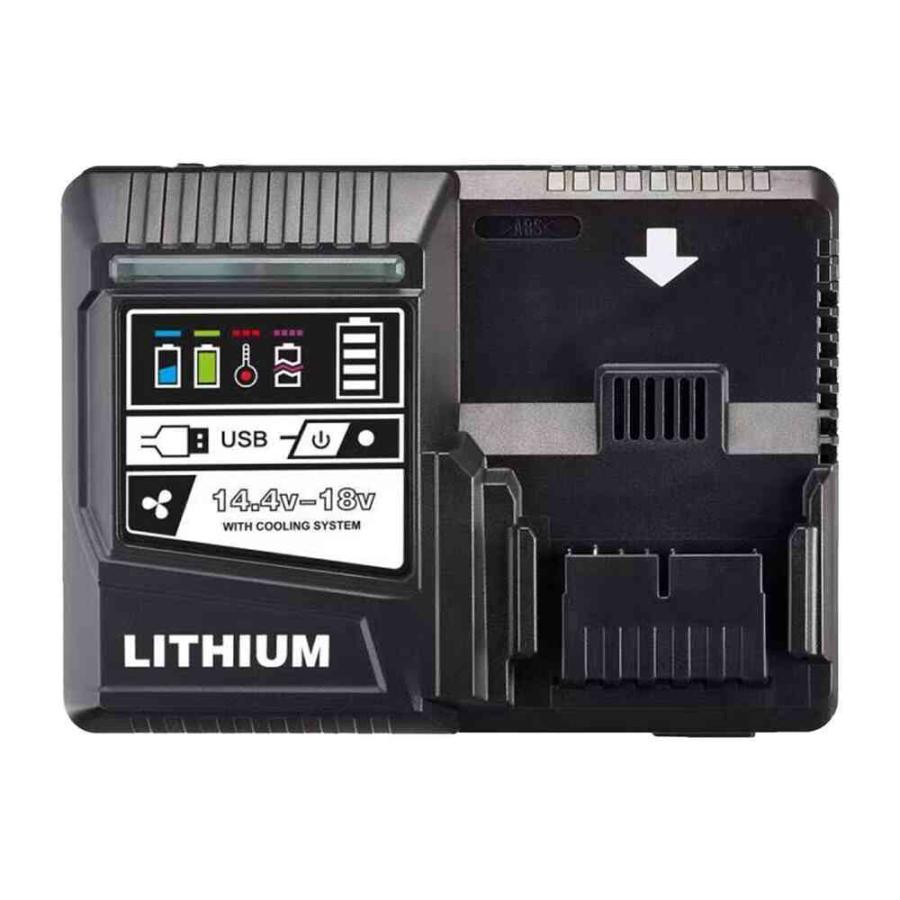 Hikoki 日立 18V バッテリー BSL1860B 互換電池 x3個  ＆UC18YDL急速充電器 電池 6.0Ah 残量 Heimerdinger |  | 02
