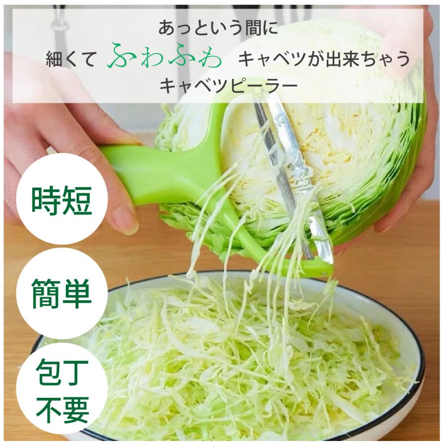 キャベツ ピーラー 千切り カッター スライサー 皮むき器 キャベツ千切り 野菜ピーラー 送料無料 |  | 01