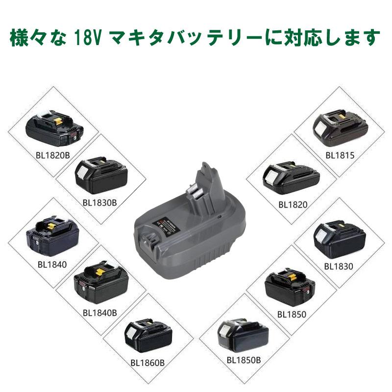 ダイソン マキタ V6 アダプター マキタのバッテリーが使えるアダプター makitaバッテリーに変換 dyson 送料無料 |  | 03