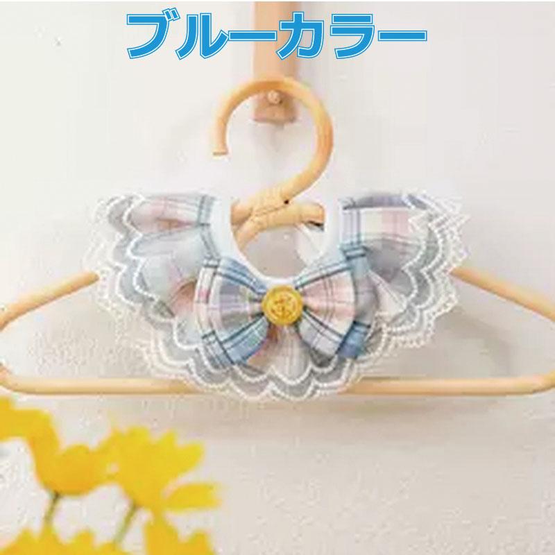 猫 の 前掛け リボン 首輪 ひめねこ 3色 かわいい 大きいリボン レース 送料無料 |  | 01