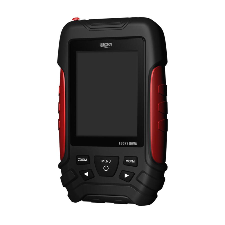 魚群探知機 ポータブル 魚探 日本語モデル ノヴァ ダブル振動子 2.8インチ液晶 200&125KHz ワイヤレス浮き振動子 ラッキー 正規品 |  | 02