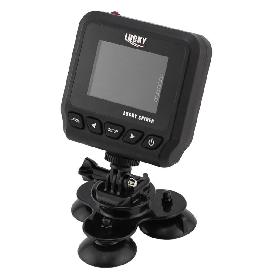 魚群探知機 ポータブル 魚探 スパイダー 3.1インチ液晶 200KHz 浮き振動子 ラッキー 丘釣り バス釣り 正規品 |  | 03