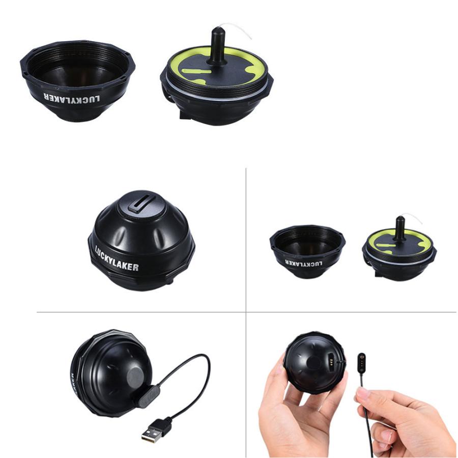 魚群探知機 ポータブル 魚探 日本語モデル レイカー Wi-Fiスマホ連動アプリ 125KHz ラッキー 浮き振動子 丘釣り バス釣り 正規品 YWU1224803534(10919円)