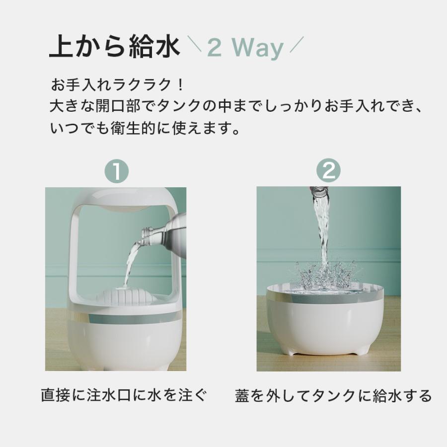 反重力加湿器 反重力水滴加湿器 加湿器 反重力 水滴の流れ 静音 ストロボ効果 反重力 500ml オフィス 家庭用 面白い お手入れ簡単 水入れ簡単 大容量 送料無料 |  | 03