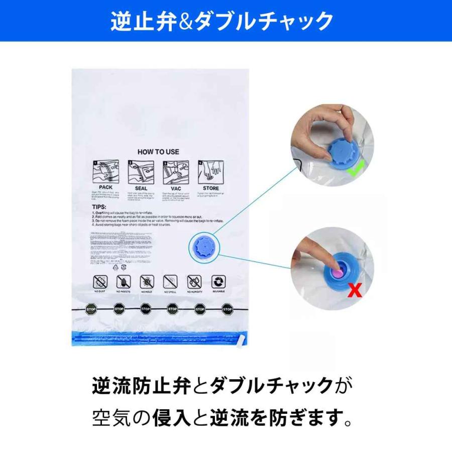 圧縮袋 S 70x90cm セット ふとん 布団圧縮袋 ふとん圧縮袋 圧縮袋 布団 圧縮袋 マチ付き 圧縮袋 掛け布団 布団圧縮袋 マチ付 バルブ付 送料無料 ３枚 |  | 02