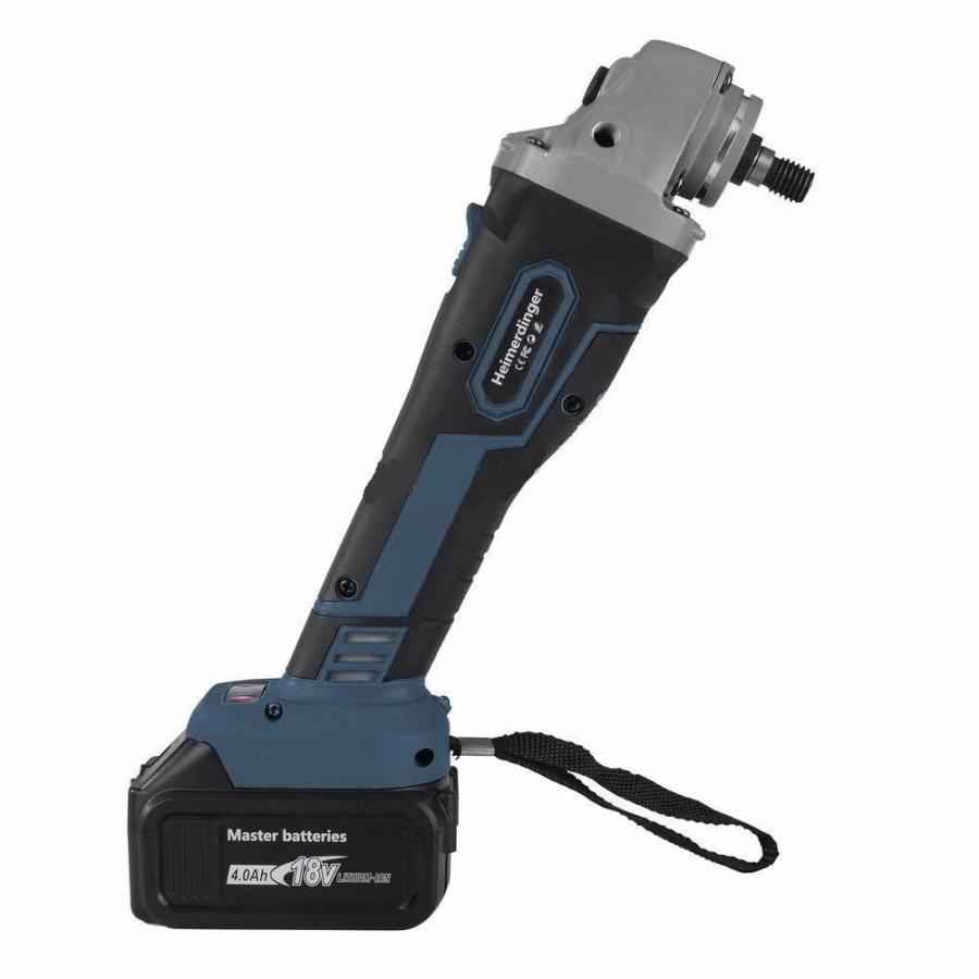 グラインダー・サンダー セット 100mm 防滴 防塵 全て マキタ  互換 本体+3.0Ah電池ｘ2個+急速充電器+ケース ブラシレス 国内正規品 18V Heimerdinger 送料無料 |  | 02