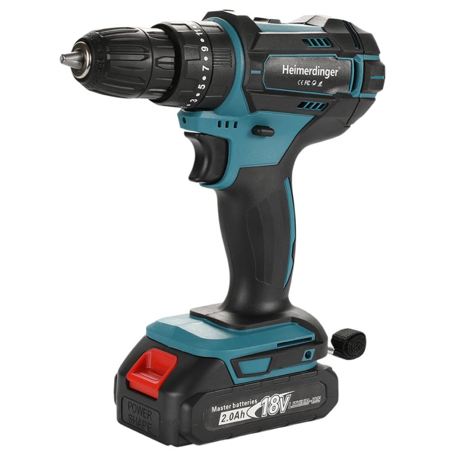 電動ドライバー マキタ 18V 互換 軽量モデル 本体・電池2個 電動ドライバー マキタ 18V 互換 軽量モデル 本体・電池2個