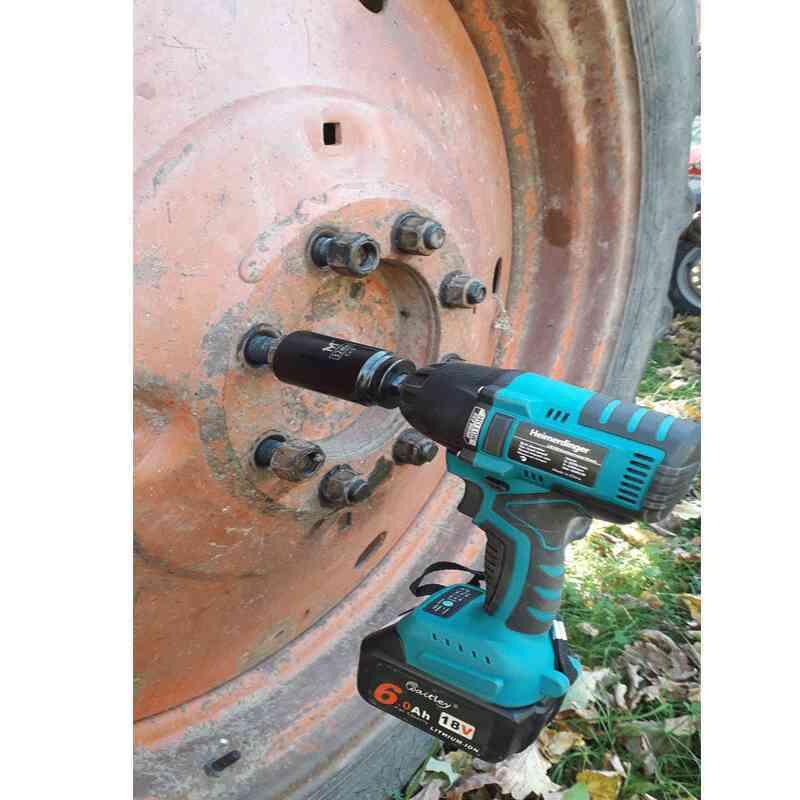 高トルク インパクトレンチ 全て マキタ  互換 本体+3.0Ah電池+急速充電器  バッテリー式 18V Heimerdinger 送料無料 |  | 04