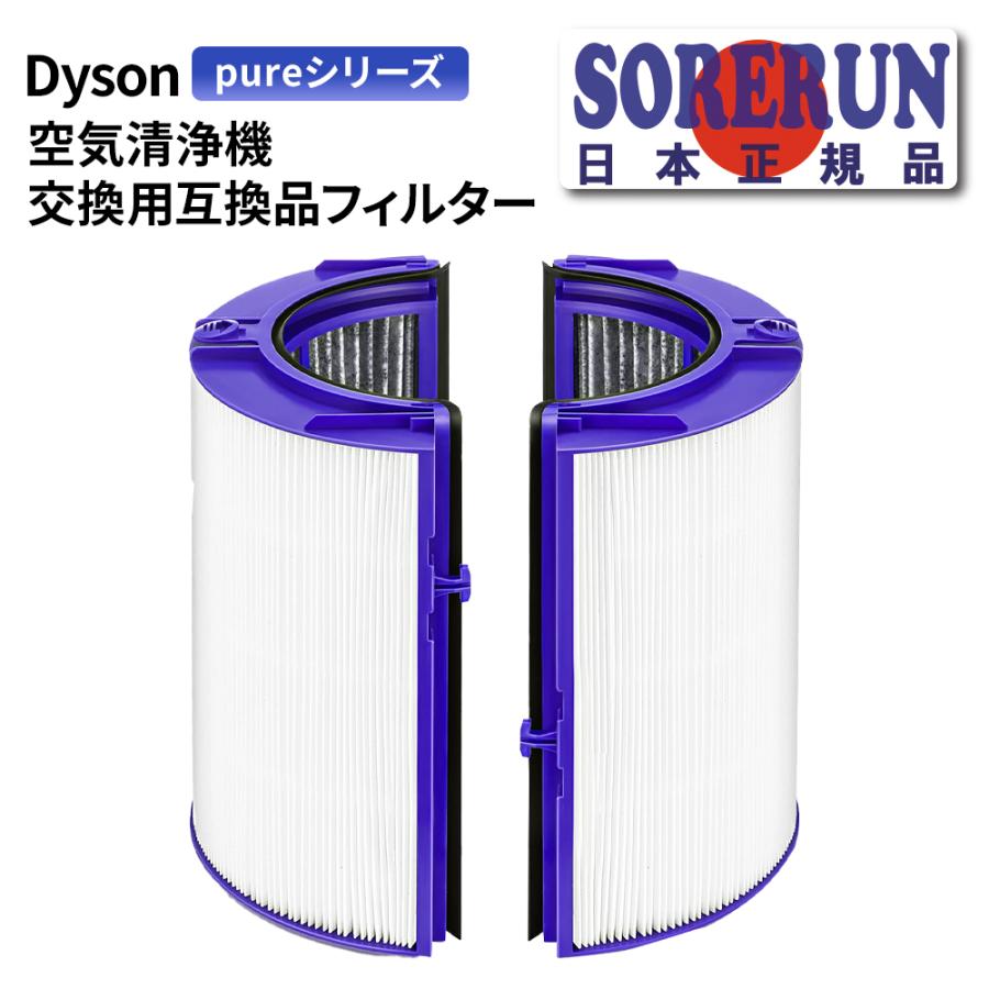Dyson ダイソン 空気清浄機 交換用 フィルター HP07 TP07 ΤP7A TP04 HP04(一体型) PH01 PH02 PH03 PH3A PH04 HP06 TP06 HP09 TP09 用 互換 HEPAファン 非純正 | 
