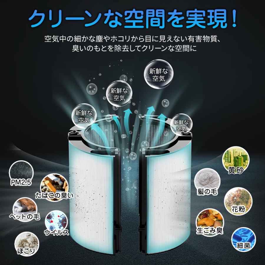 Dyson ダイソン 空気清浄機 交換用 フィルター HP07 TP07 TP09 HP09 HP04 TP04 DP04 PH03 用 互換 フィルター カーボン交換用フィルター 非純正 送料無料 |  | 03