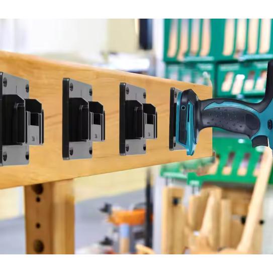 マキタ18V 電動工具ホルダー １個 電動工具用 パワーマシン収納ラック バイスマシンホルダー 壁掛け収納ブラケット マキタ18V電動工具用 送料無料 |  | 02