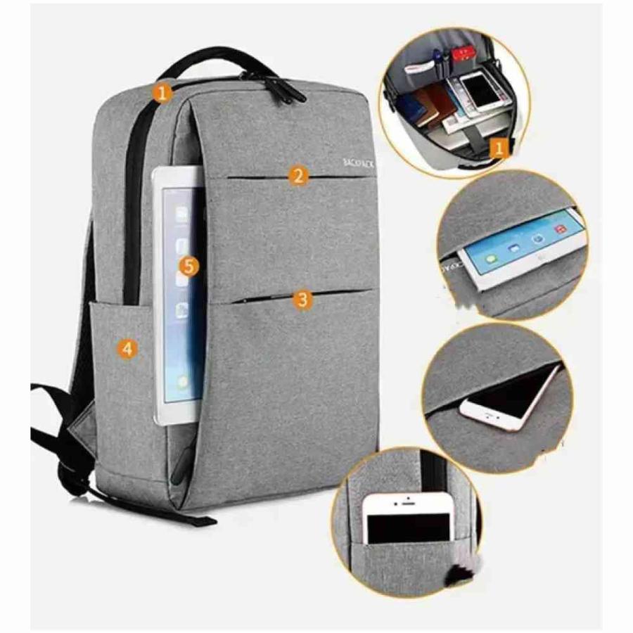 PCバッグ ノートパソコン 15.6インチ 対応 リュック メンズ レディース ビジネス 大容量 PC パソコン 防水 USBポート付き ポケット多い ビジネスリュック |  | 02