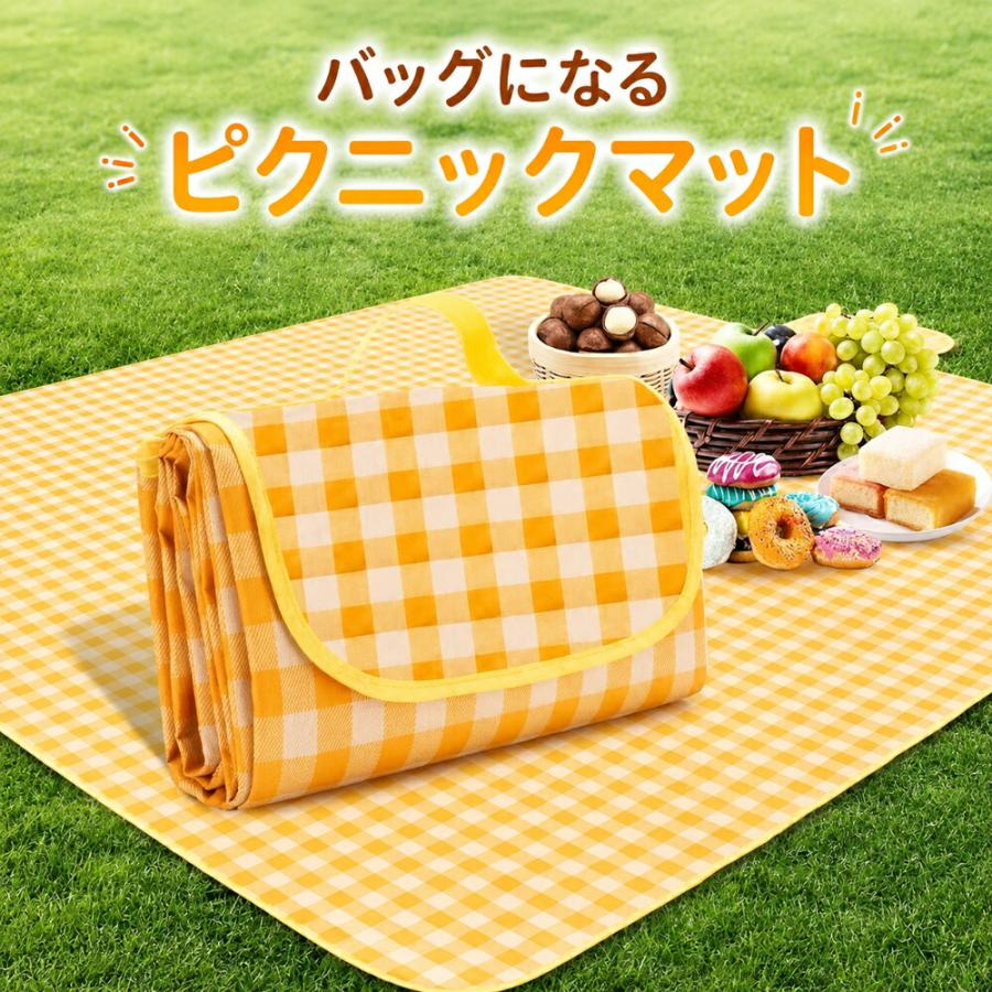 屋外ピクニックマット チェック レジャーシート ピクニックシート アウトドアマット レジャーマット ピクニック用品 アウトドア用品 レジャーグッズ 外遊びグッ | 